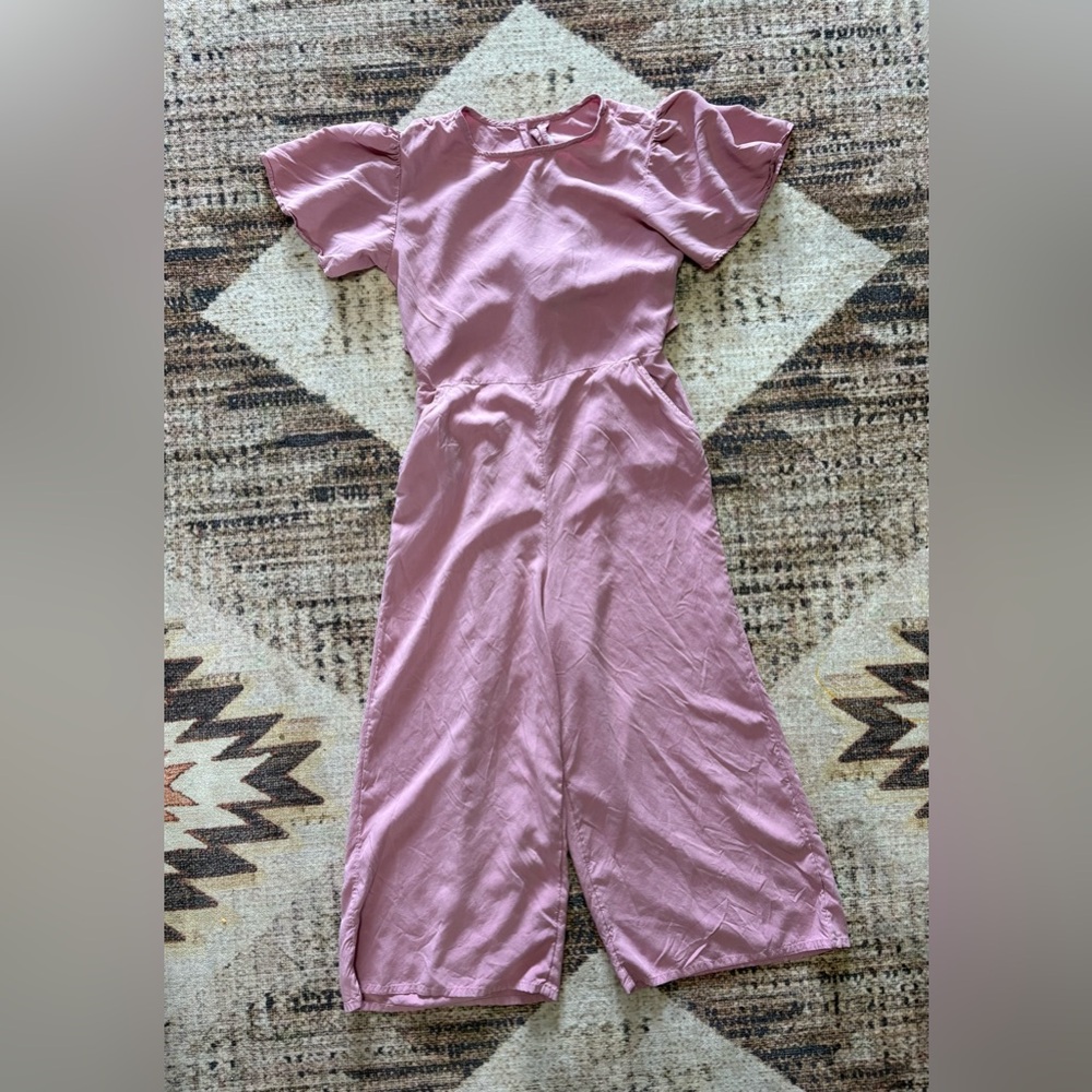 Nordstrom Girls XL Pink Jumpsuit